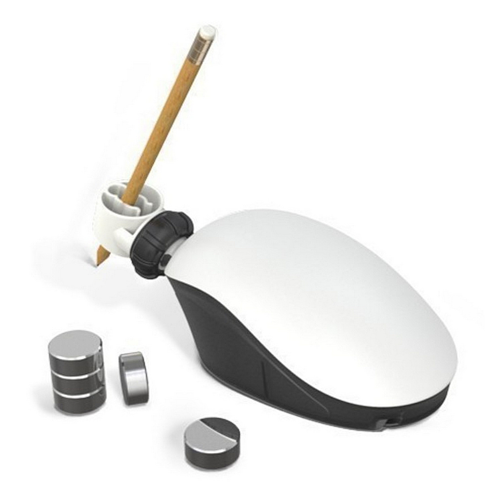 Ergonomický držák s těžítky