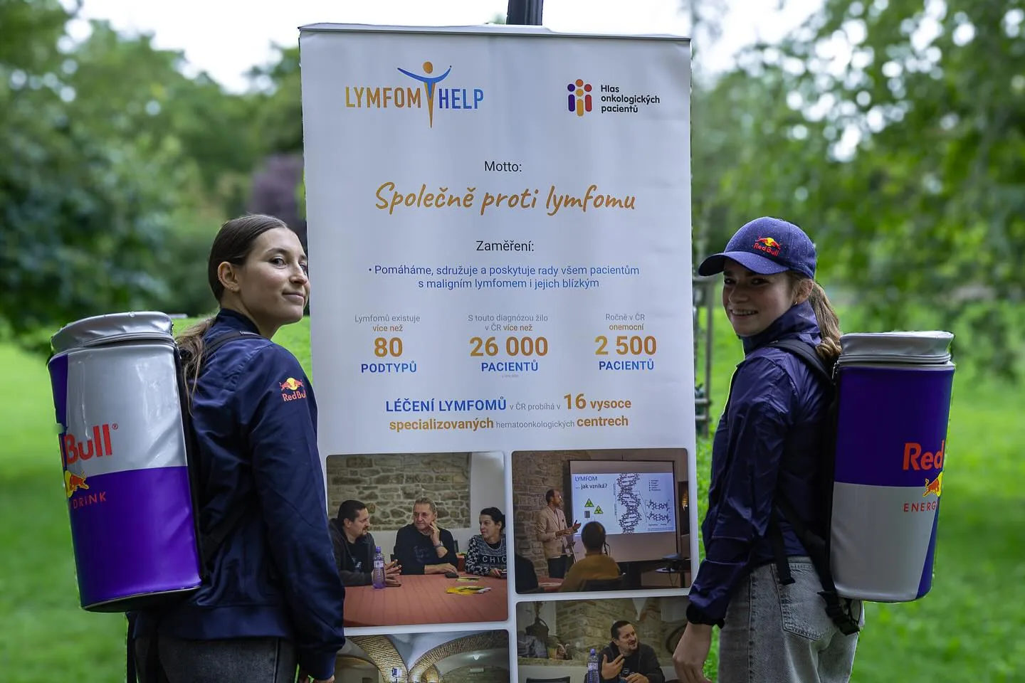 Účastníci charitativního Běhu pro LYMFOM HELP v pražské Grébovce