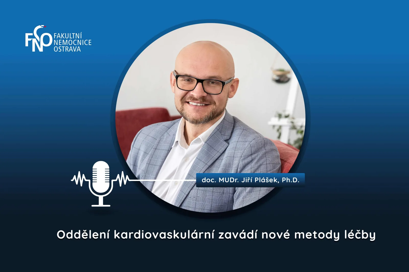 Kardiolog Jiří Plášek při rozhovoru o léčbě srdečních arytmií